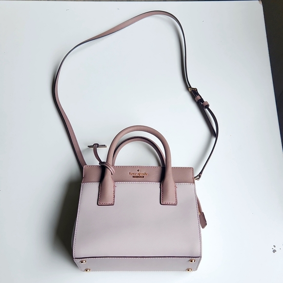 Kate Spade Small Handbag in Two-Tone Lavender/Purple Colorway - Like New - Picture 3 of 12